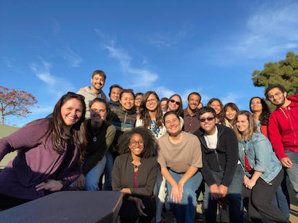 Ellora Derenoncourt with Graduate Students