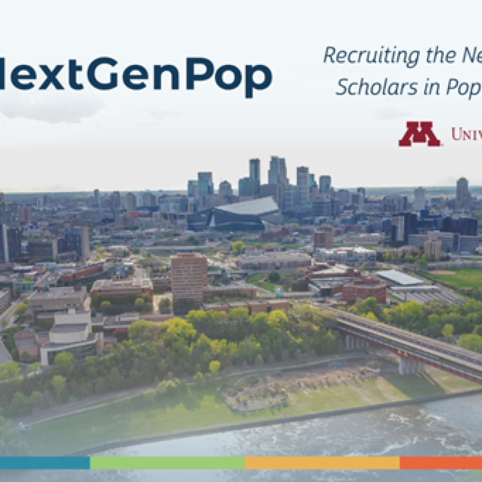 Call for Applications: NextGenPop Undergraduate Program in Population Research